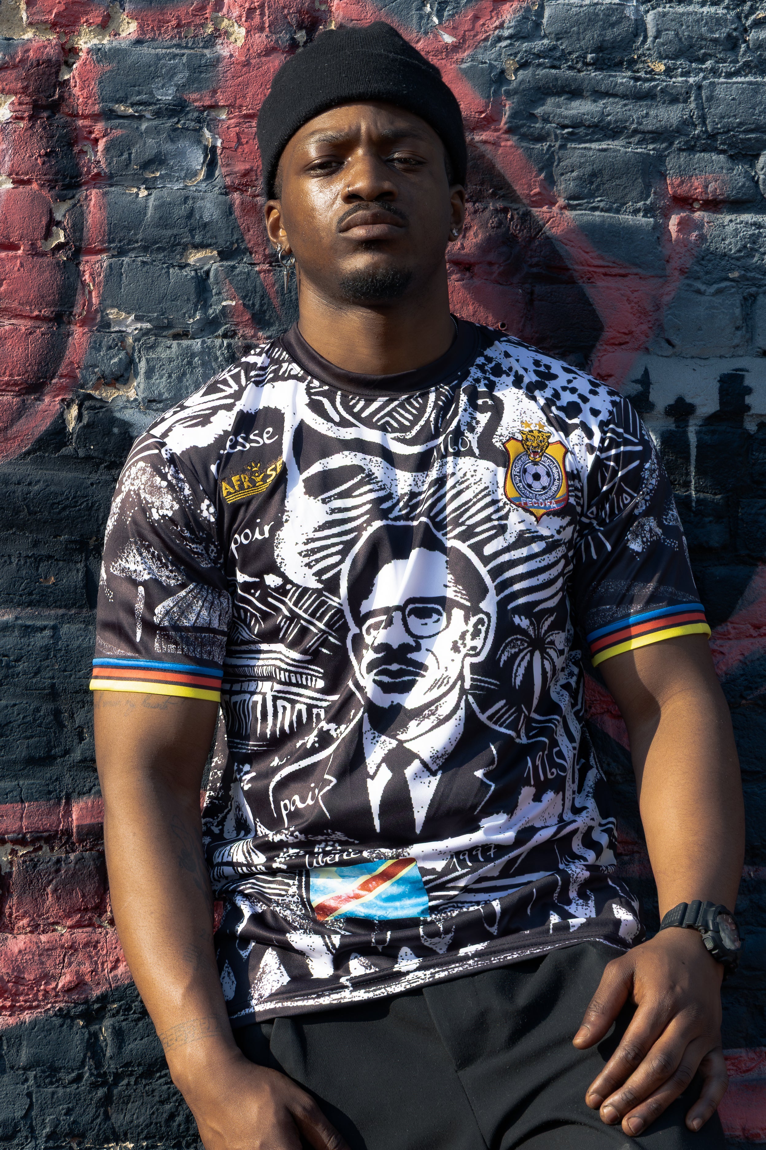 Light black jersey