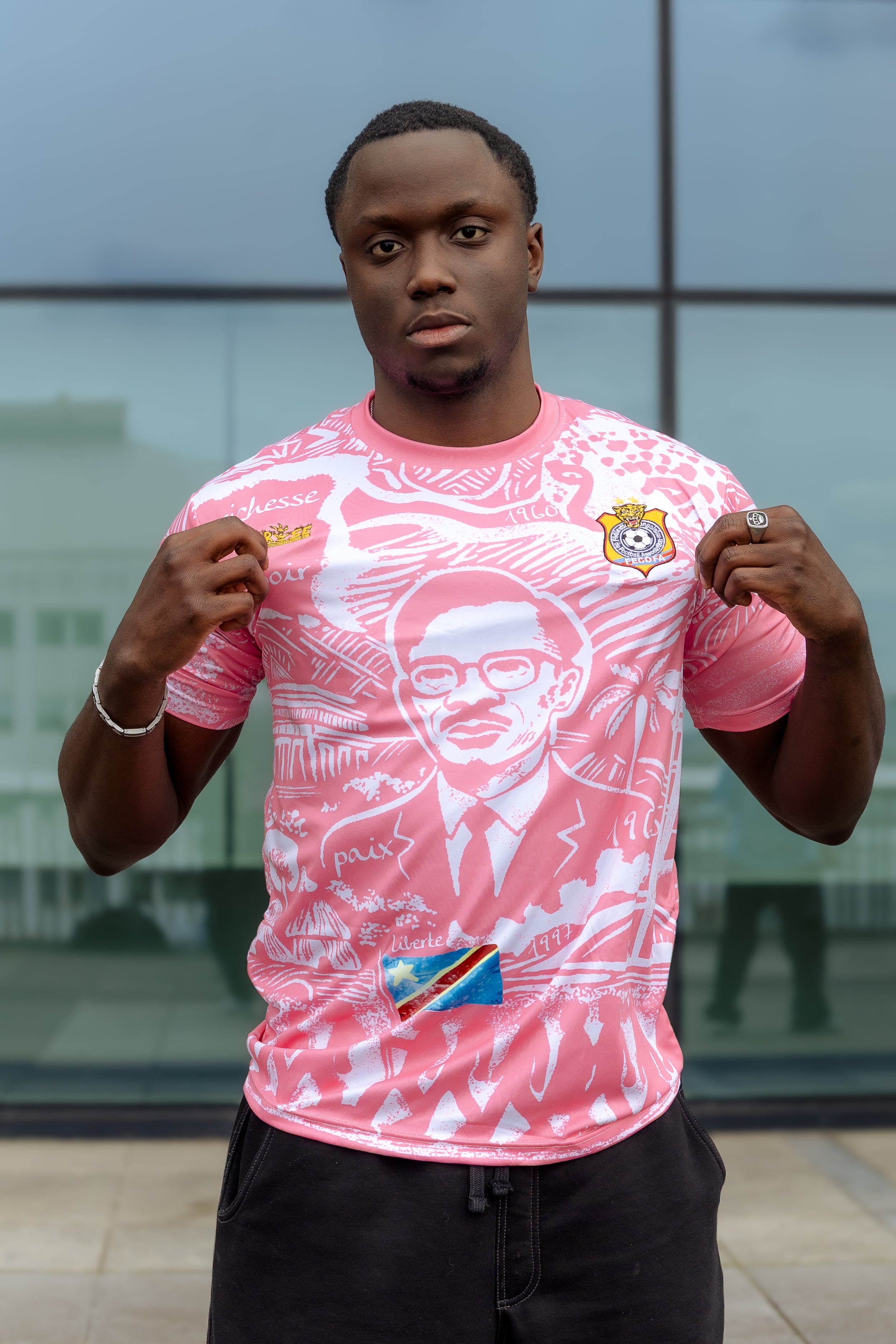 Light pink jersey